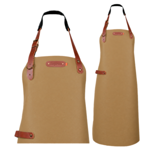 Bovine leather apron - Camel Bovine M - 74 cm
