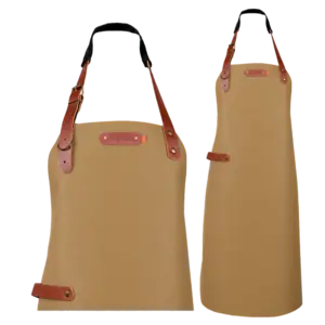 Bovine leren schort - Camel Bovine M - 74 cm